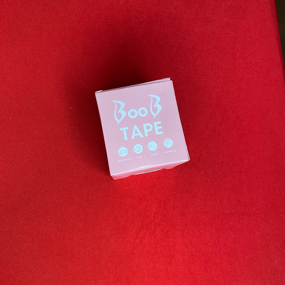 Our Boob tape is perfect for those instances where a bra just won’t cut it.